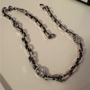 Gucci Silver women’s choker necklace, sterling silver, 100% authentic